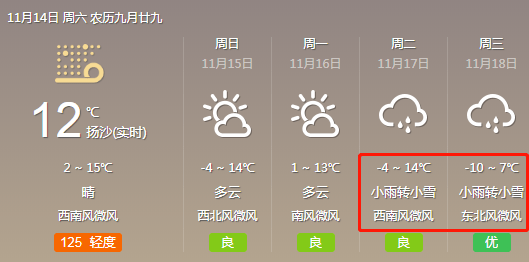 敖汉最新天气预报更新通知