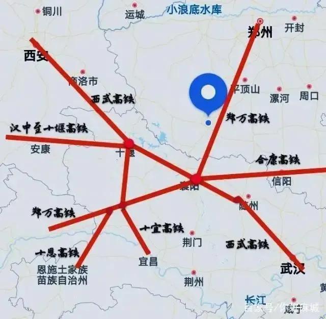 郑万高铁最新线路图,郑万高铁最新线路图，时代的速度与未来的方向